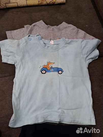 Футболки на мальчика 80 86