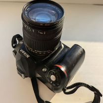 Фотоаппарат Nicon D50 с объективом Sigma 18-125mm