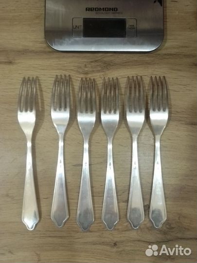 Серебряная вилка 875