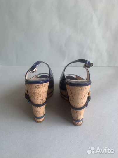 Туфли Prada на платформе 38