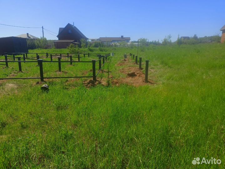 Фундамент на винтовых сваях под ключ