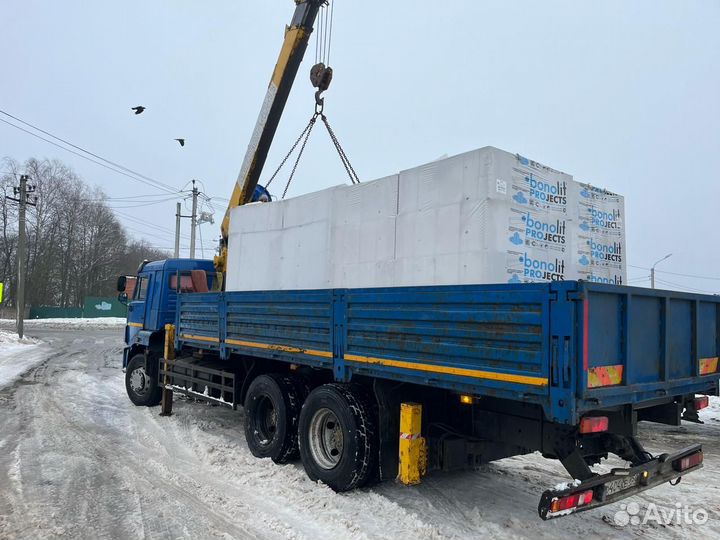 Пеноблоки с завода Бонолит