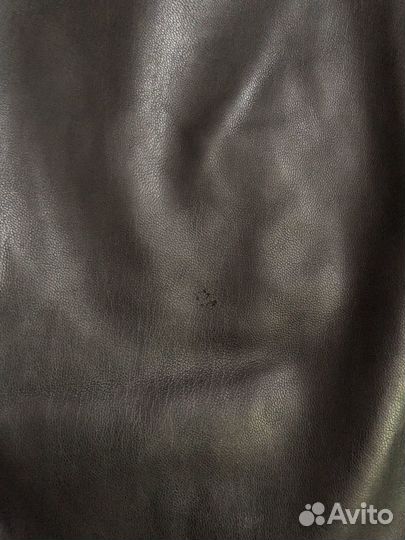 Брюки кожаные