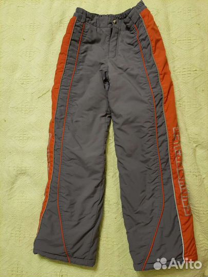 Зимние брюки для девочки 146