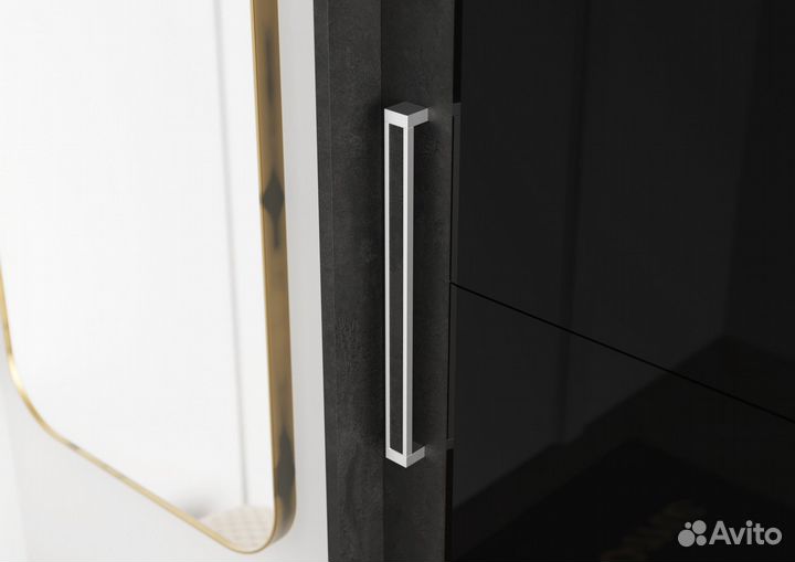 Шкаф Комфорт black edition 1.5