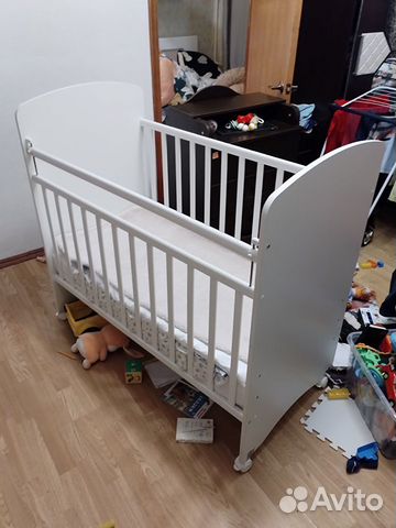 Детская кровать для новорожденных бу объявление продам
