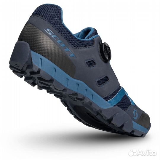 Велоботинки туристические scott Sport Crus-R Boa Dark Blue/Light Blue