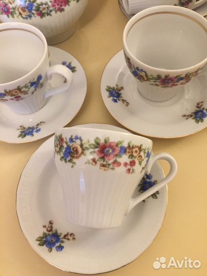 Сервиз кофейный гдр