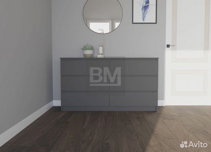 Комод новый графит