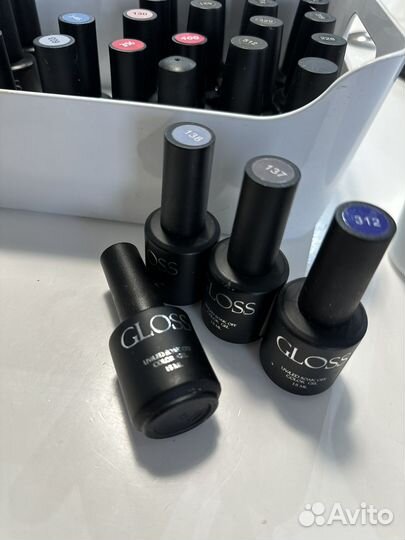 Гель лак для ногтей набор Gloss