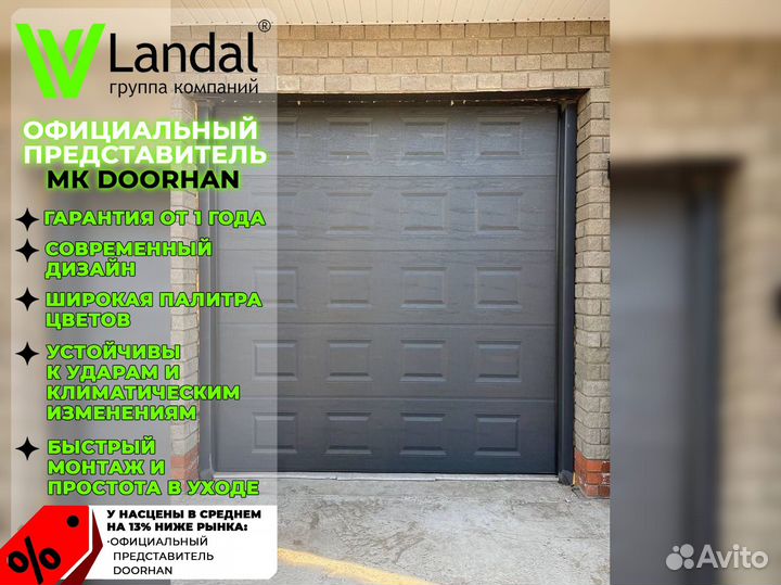 Ворота секционные