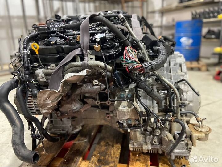 Двигатель Nissan Skyline 3.5 VQ35DE