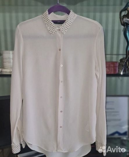 Блузка женская zara шёлк