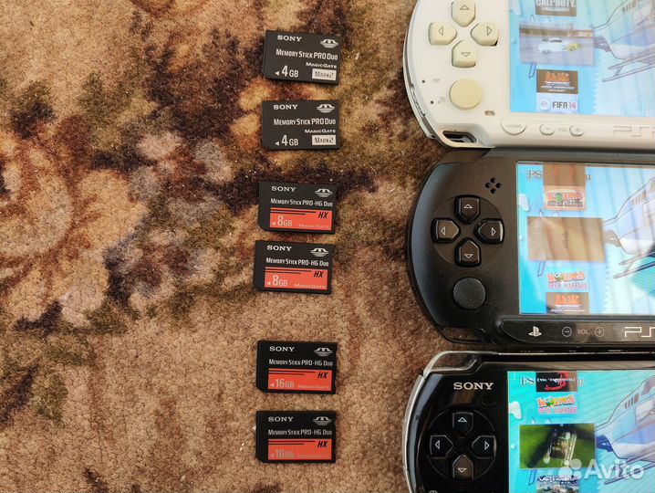 Оригинальные Карты Памяти PSP Memory Stick
