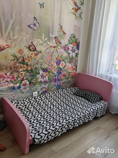 Детская кровать от 3 лет с матрасом бу IKEA