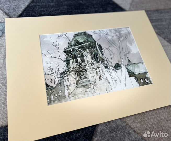 Картины акварель