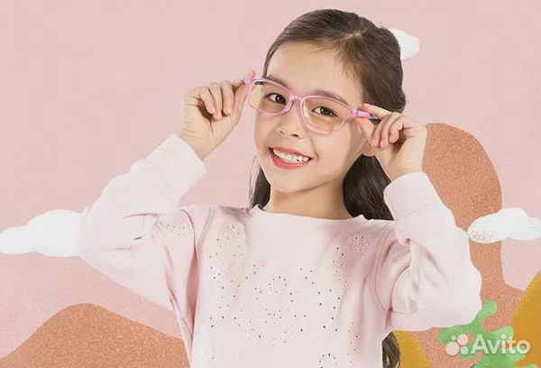 Детские очки для компьютера Xiaomi Mi Розовые