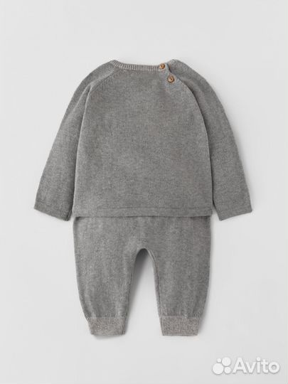 Новый хлопковый комплект Zara baby, 74