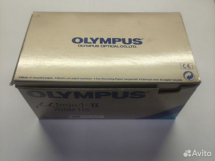 Плёночный Фотоаппарат Olympus mju-ll Zoom 115