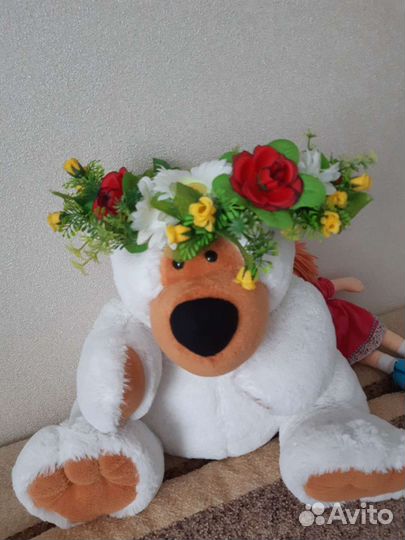 Венок на голову из цветов