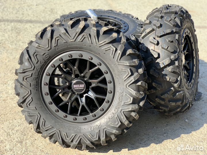 Диски с бедлоком 4*110 14 и Maxxis Bighorn 28