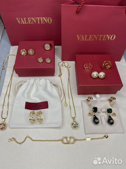 Серьги Valentino новые