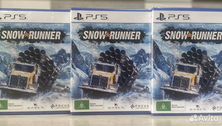 Snowrunner Sony PS5 Новый Диск Русская Версия