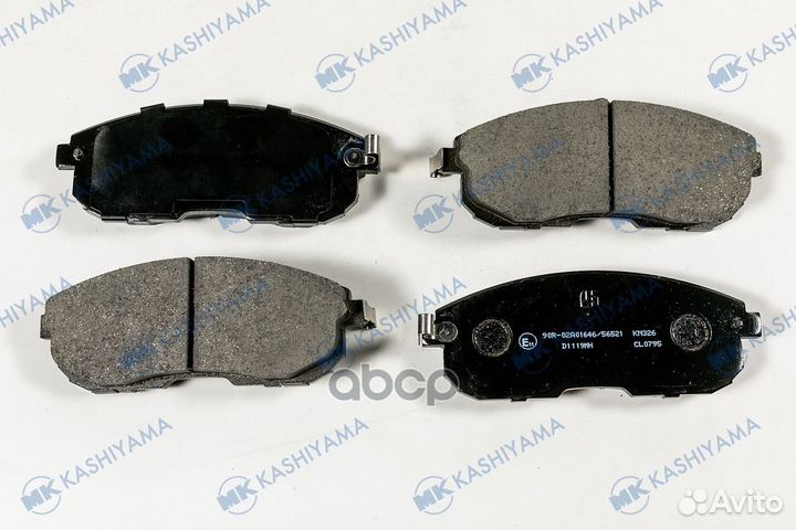 D1119M-01 293 12 колодки дисковые п Nissan Sk