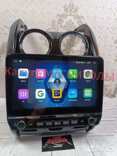 Магнитола Renault Duster android новая 15-20