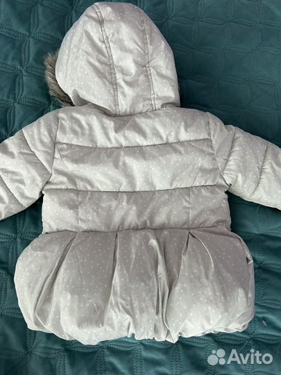 Зимняя куртка для девочки 80