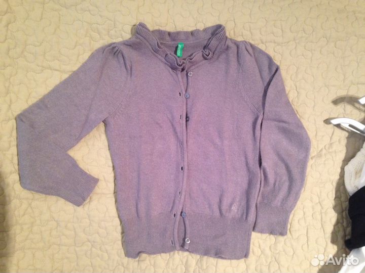 Блузка и джемперы для девочки Benetton (для школы)