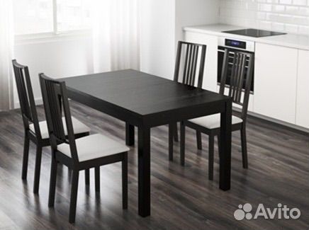 Кухонный стол бьюрста икеа