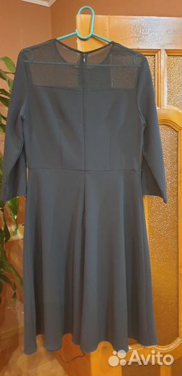 Вечернее платье 46 размера черное