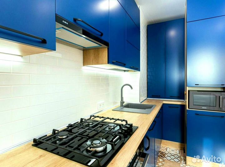 Кухня под ключ с островом