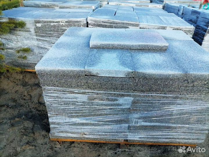 Гранитная плита серая