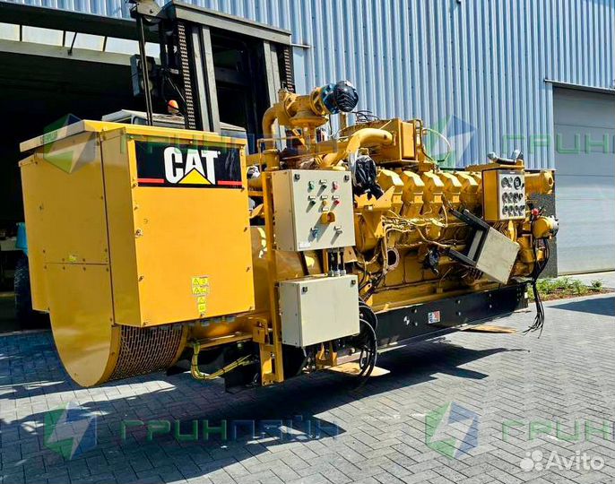 Газопоршневая электростанция Caterpillar 1мвт