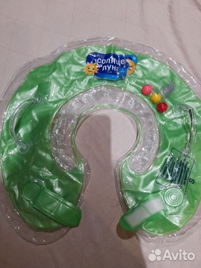 Круг надувной на шею детский