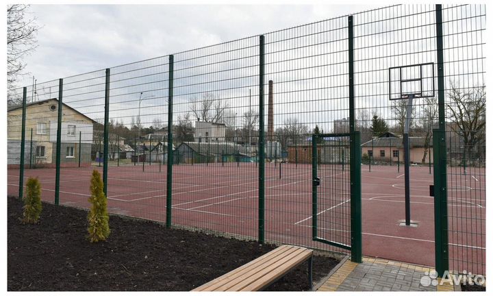 Забор сетка 3D