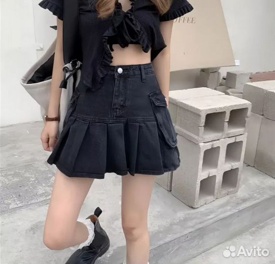 Джинсовая юбка