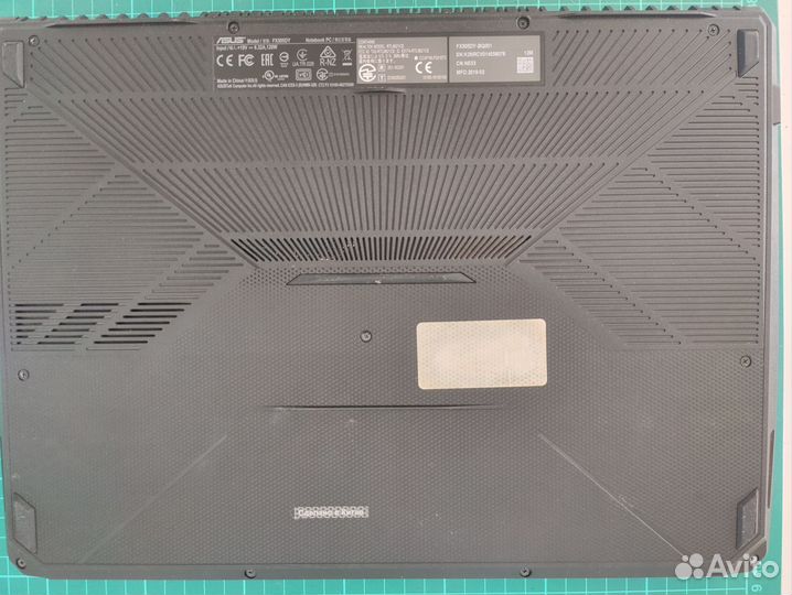Игровой ноутбук asus tuf gaming fx 505dy