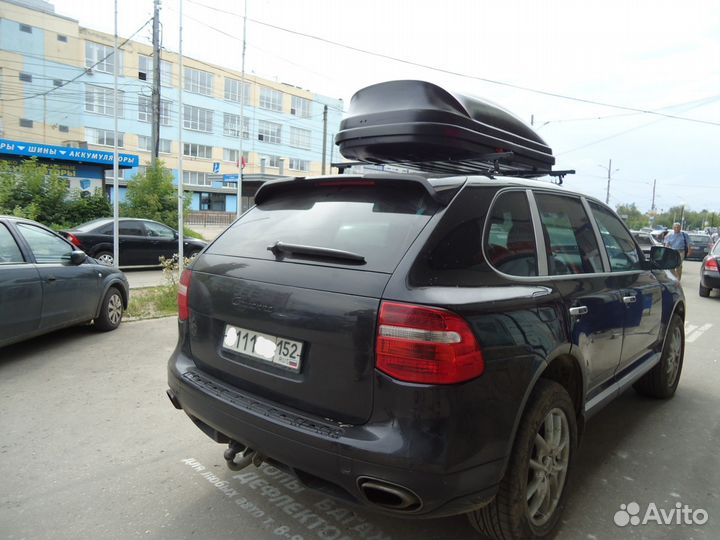 Багажник бокс на крышу Porsche Cayenne (2002-2010)