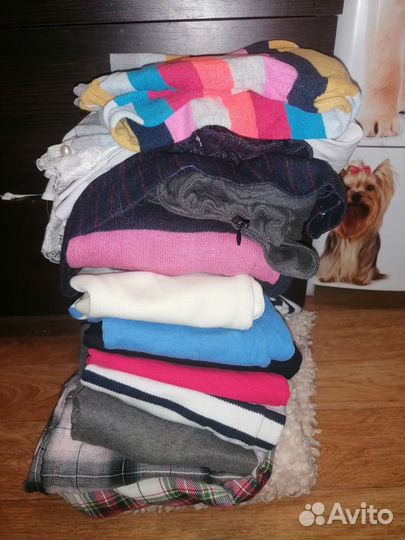 Пакет одежды на девочку 7-9 лет