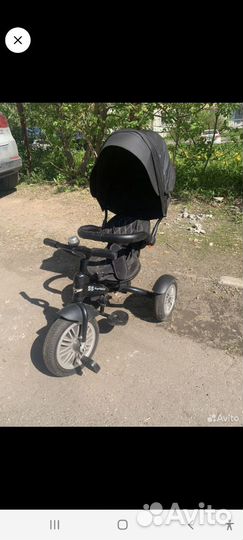 Детский трехколесный велосипед бу