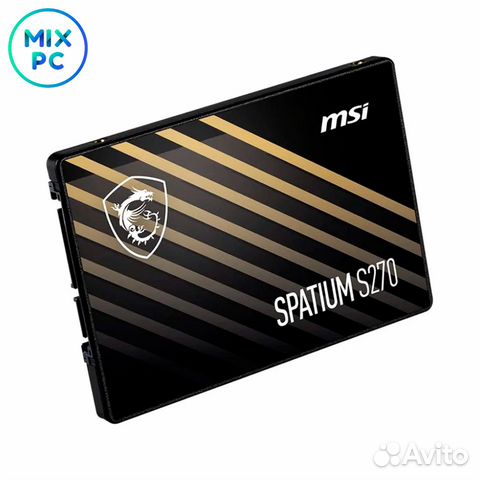 Накопитель SSD 2.5" 240GB MSI spatium S270 S78-440