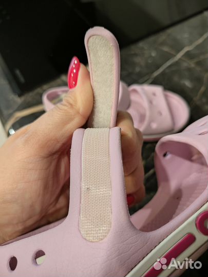 Сандалии crocs c10, 27 p