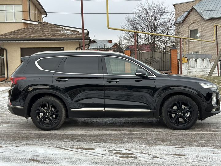 Hyundai Santa Fe 2.2 AT, 2018, 157 700 км