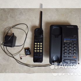 Радио-телефон Dect Panasonic черный KX-TGH222RUB