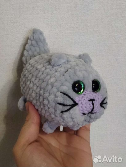 Мягкая игрушка кот - колобок