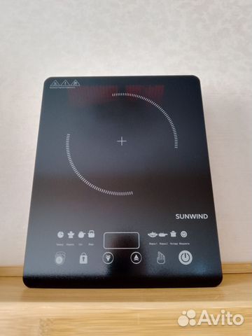 Индукционная плитка SunWind sci-0502 black новая купить в Москве ...
