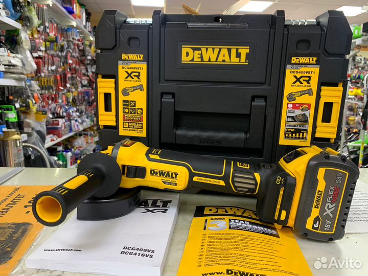 Ушм Dewalt DCG409VST1 (c регулировкой оборотов)
